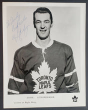 Load image into Gallery viewer, NHL Toronto Maple Leafs Eddie Litzenberger Autographed Photo - Torchy Schell JSA
