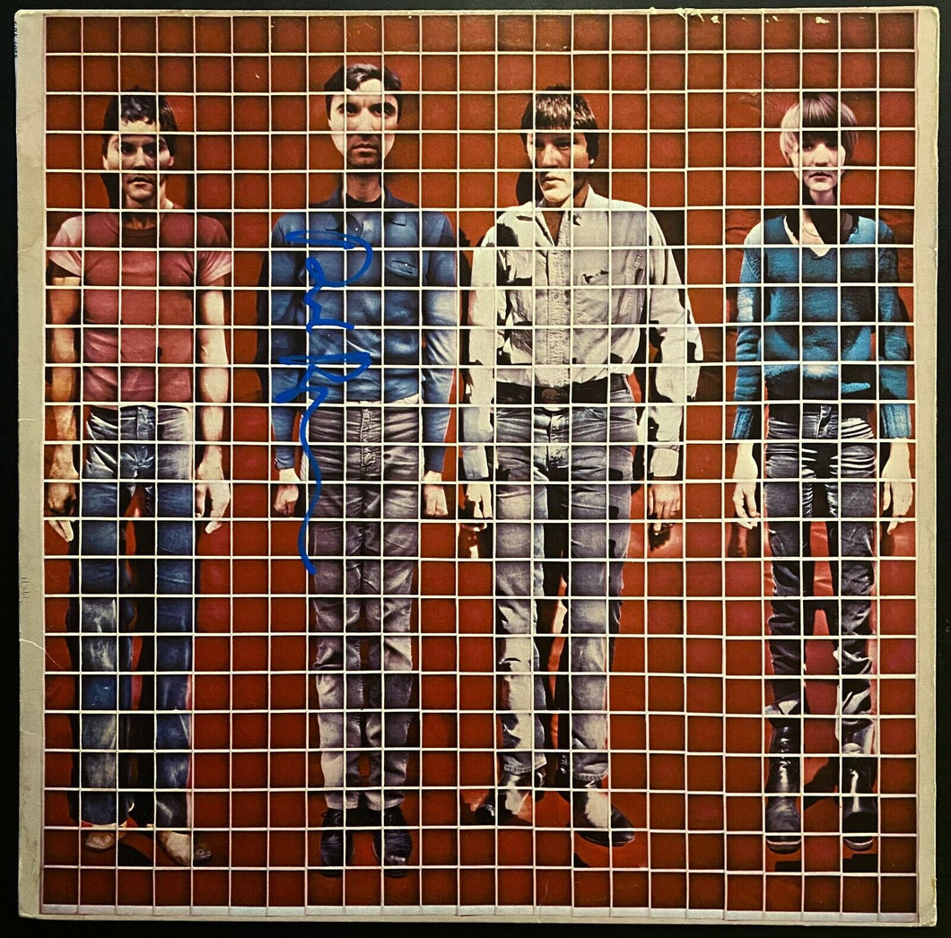 1978 Talking Heads Autographed David Byrne Signed Record Album Cover Jacket JSA