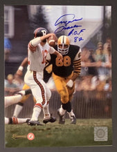 Load image into Gallery viewer, Angelo Mosca Autographed CFL Football Photo Signed Hamilton Tiger Cats HOF 87
