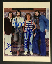 Load image into Gallery viewer, The Who Autographed Photo Signed 8 x 10 Daltrey Townshend Entwistle Vtg Rock JSA
