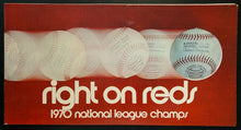 Load image into Gallery viewer, 1971 MLB Cincinnati Reds Promotional Rose Bench Perez Concepcion Big Machine
