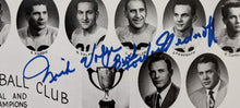 Load image into Gallery viewer, 1952 Toronto Argonauts Grey Cup Champions Team Photo Signed 11x Autographed CFL
