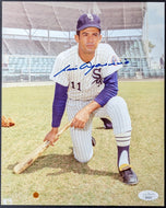 Luis Aparicio Signed Autographed MLB Baseball Photo Chicago White Sox JSA COA
