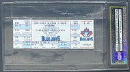 1998 Roger Clemens 3000 Strikeout Ticket Toronto Blue Jays Tampa Bay Devil Rays