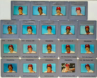 Philadelphia Phillies 19 Different 35mm Slides League Issued Vintage MLB