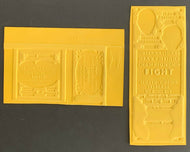 June 1959 Patterson vs Johansson Championship Fight Printing Proof Tickets Promo