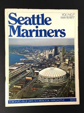Load image into Gallery viewer, 1977 Seattle Mariners Vs Toronto Blue Jays MLB Baseball Program Inaugural Season

