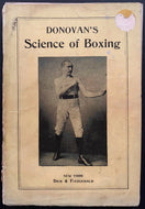 1883 Donovan's Science Of Boxing Paperback Book 1st Edition Vintage Antique Rare