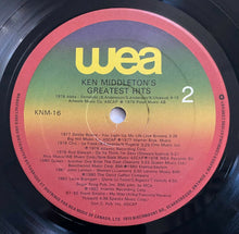 Load image into Gallery viewer, Rare Ken Middleton's Greatest Hits Album Vinyl Record Led Zeppelin Queen
