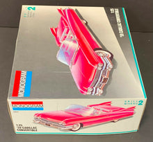 Load image into Gallery viewer, Monogram ‘59 Cadillac Convertible 1/25 Scale Model Car Kit Original Box
