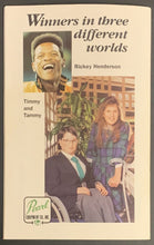 Load image into Gallery viewer, 1990 Conn Smythe Multi Autographed Celebrity Dinner Program Rickey Henderson +
