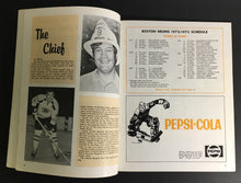 Load image into Gallery viewer, 1972 Boston Garden NHL Hockey Program Pittsburgh Penguins Bruins Esposito Cover
