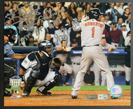 Brian Roberts Signed Last AB At Yankee Stadium New York MLB Baltimore Orioles