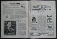 Load image into Gallery viewer, 1936 Chicago Stadium Rare Hockey Doubleheader Program Blackhawks vs NY Rangers
