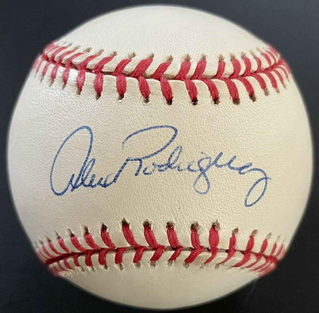 Alex Rodriguez Signed Autographed American League Rawlings Baseball Yankees JSA