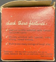 Load image into Gallery viewer, 1964 Ted Williams Autographed Original Box Sears Roebucks Baseball Signed LOA
