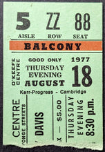 Load image into Gallery viewer, 1977 Sammy Davis Jr Cancelled Concert Ticket Stub Vintage Music Rat Pack Canada
