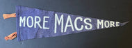 1950's Belleville McFarlands Felt Pennant Macs Won 1958 OHA Hockey Championships