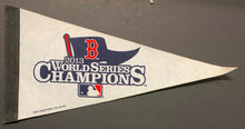 Load image into Gallery viewer, 2013 World Series Champions Boston Red Sox Pennant Lot (2) Fenway Park 16&quot;
