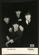 1960's Rare Beatles EMI Promotional Photo Tonpress John Lennon McCartney Fab 4