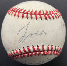 Load image into Gallery viewer, National League Umpiring Crew Multi Autographed Baseball x5 Wandlestedt JSA LOA
