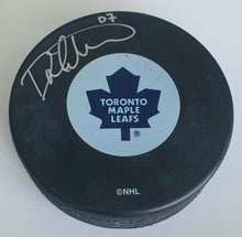 Load image into Gallery viewer, Dale Mitchell Signed Toronto Maple Leafs NHL Hockey Puck Autographed COA
