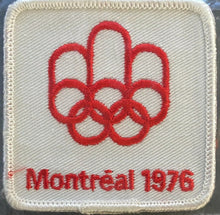Load image into Gallery viewer, 1976 Official Winter Olympics Montreal Vintage Patch in Original Packaging
