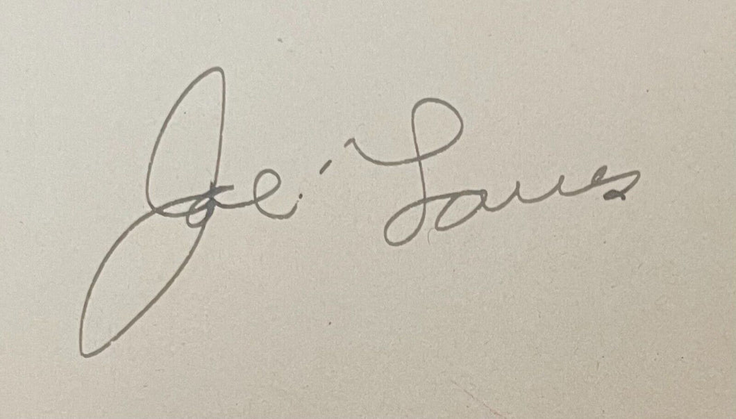 1947 Joe Louis Autographed First Edition Autobiography My Life Story Signed LOA