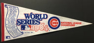 1984 Chicago Cubs World Series NL Champions Scroll Pennant MLB Team Roster