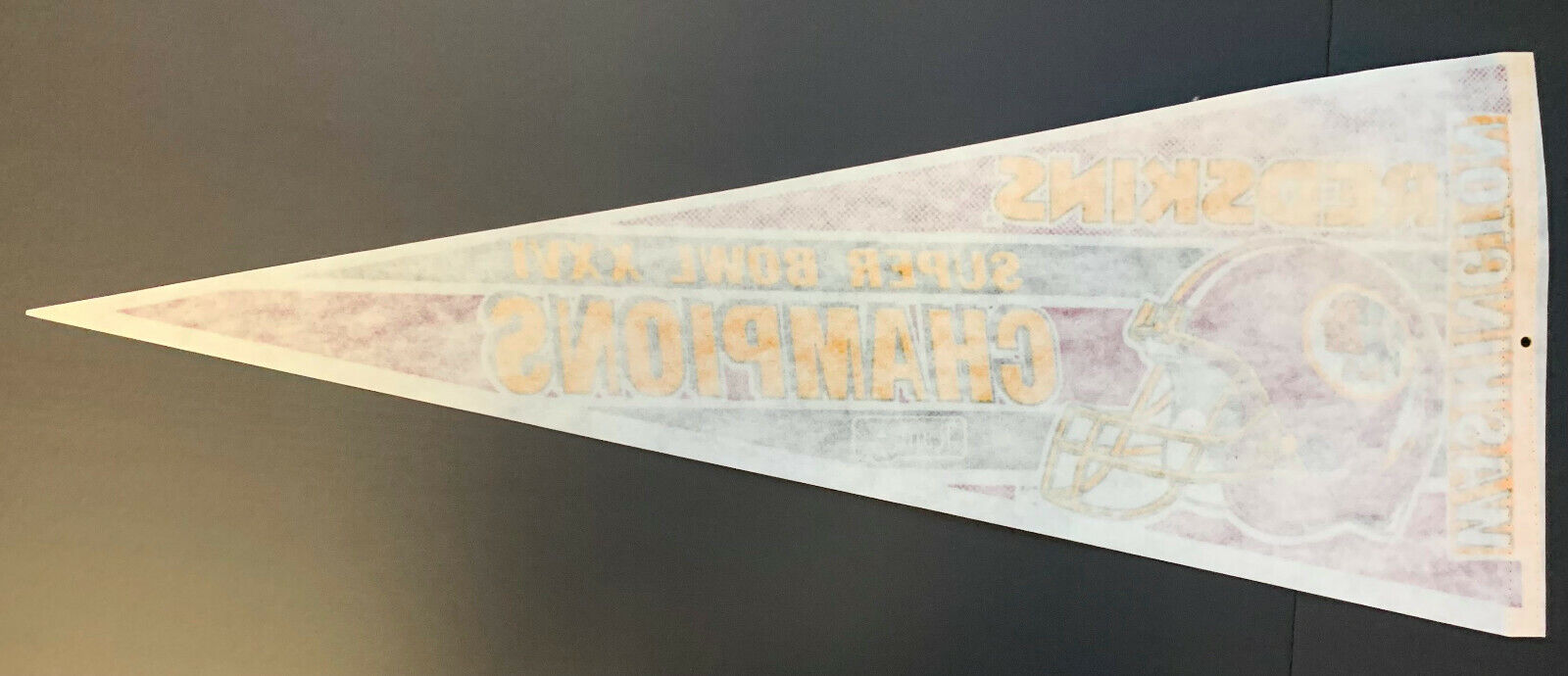 1992 Washington Redskins Super Bowl XXVI Full Size Pennant NFL