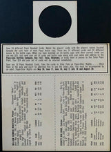 Load image into Gallery viewer, 1963 Tulsa Oilers Pepsi Cola Baseball Card Promo Chris Krug + Bill Wakefield
