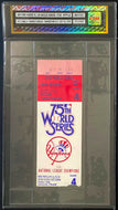 1978 World Series Ticket Game 4 Yankee Stadium Yankees Dodgers iCert Authentic