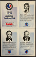 1999 Hockey Hall Of Fame Inductee Postcards Includes Wayne Gretzky
