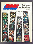 1970 NFL Cotton Bowl Dallas Cowboys St Louis Cardinals VTG Football Program