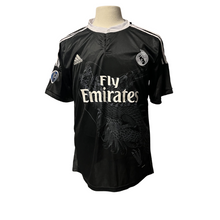 Load image into Gallery viewer, 2014 Cristiano Ronaldo Black Real Madrid Soccer Jersey Football Kit + Shorts XXL
