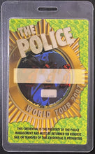 Load image into Gallery viewer, The Police 2007 Tour VIP Backstage Concert Pass LOA Unused Vintage Sting Music

