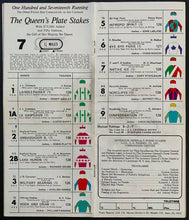 Load image into Gallery viewer, 1976 Queens Plate The 117th Running Vintage Horse Racing Program Norcliffe Wins
