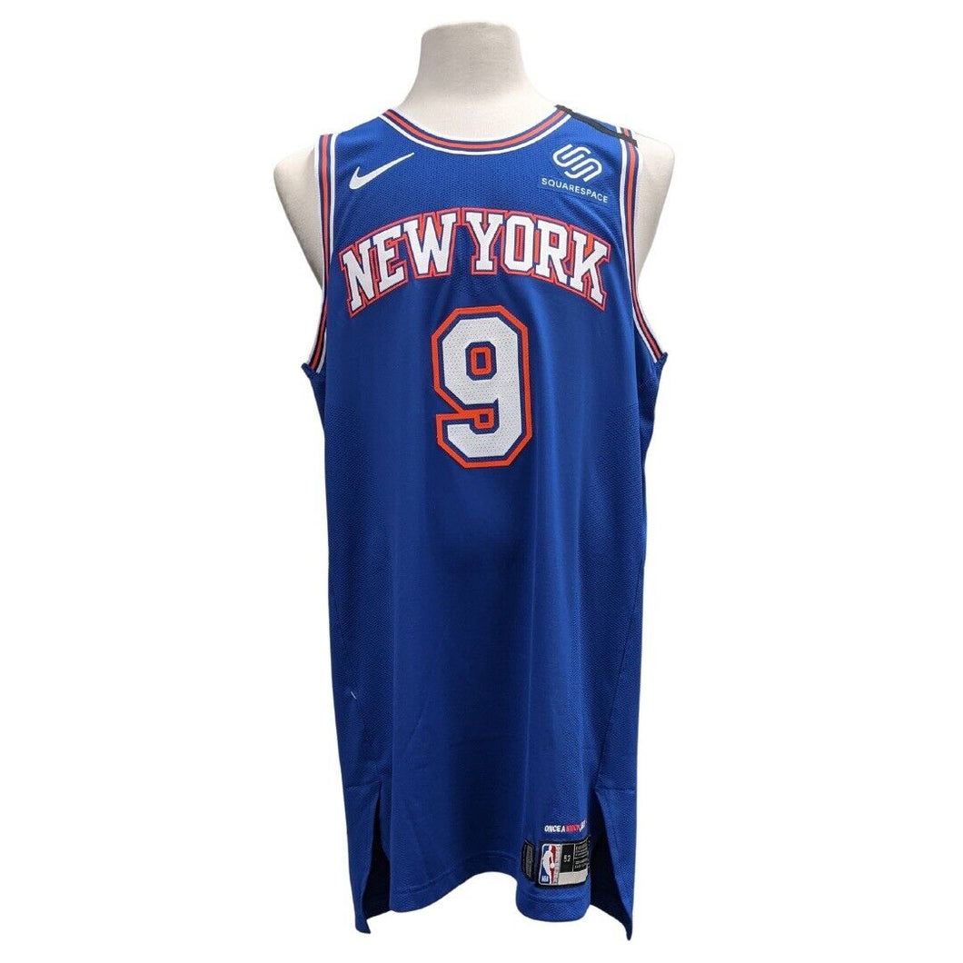 2020 Rookie RJ Barrett Game Used New York Knicks Home Jersey NBA Basketball LOA