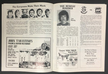 Load image into Gallery viewer, 1975 WHA Hockey Program Vintage San Diego Mariners vs Chicago Cougars

