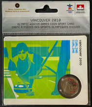 Load image into Gallery viewer, 2010 Vancouver Winter Olympics Royal Canadian Mint 25 Cent Curling Coin Petro
