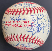Load image into Gallery viewer, 1992 World Series Toronto Blue Jays Rawlings Team Signed Baseball Autographed
