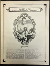 Load image into Gallery viewer, 1971 Vintage Boxing Program Muhammad Ali Cassius Clay v Joe Frazier MSG New York

