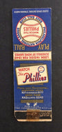 1940 Philadelphia Phillies Baseball Schedule Matchbook Cover Only