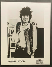 Load image into Gallery viewer, 1990&#39;s Ronnie Wood Rolling Stones BMG Music Canada Publicity Photo Vintage
