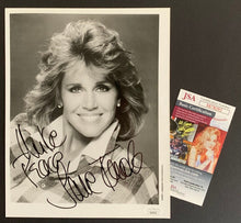 Load image into Gallery viewer, Jane Fonda Autographed Signed B&amp;W 8x10 Photo Celebrity Actress JSA COA
