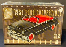 Load image into Gallery viewer, AMT 1950 Ford Convertible Millennium Scale 1:25 Model Car Kit Factory Sealed
