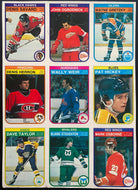 1982-83 OPC Hockey Card Original Vintage Sheet Wayne Gretzky #106 O-Pee-Chee NHL