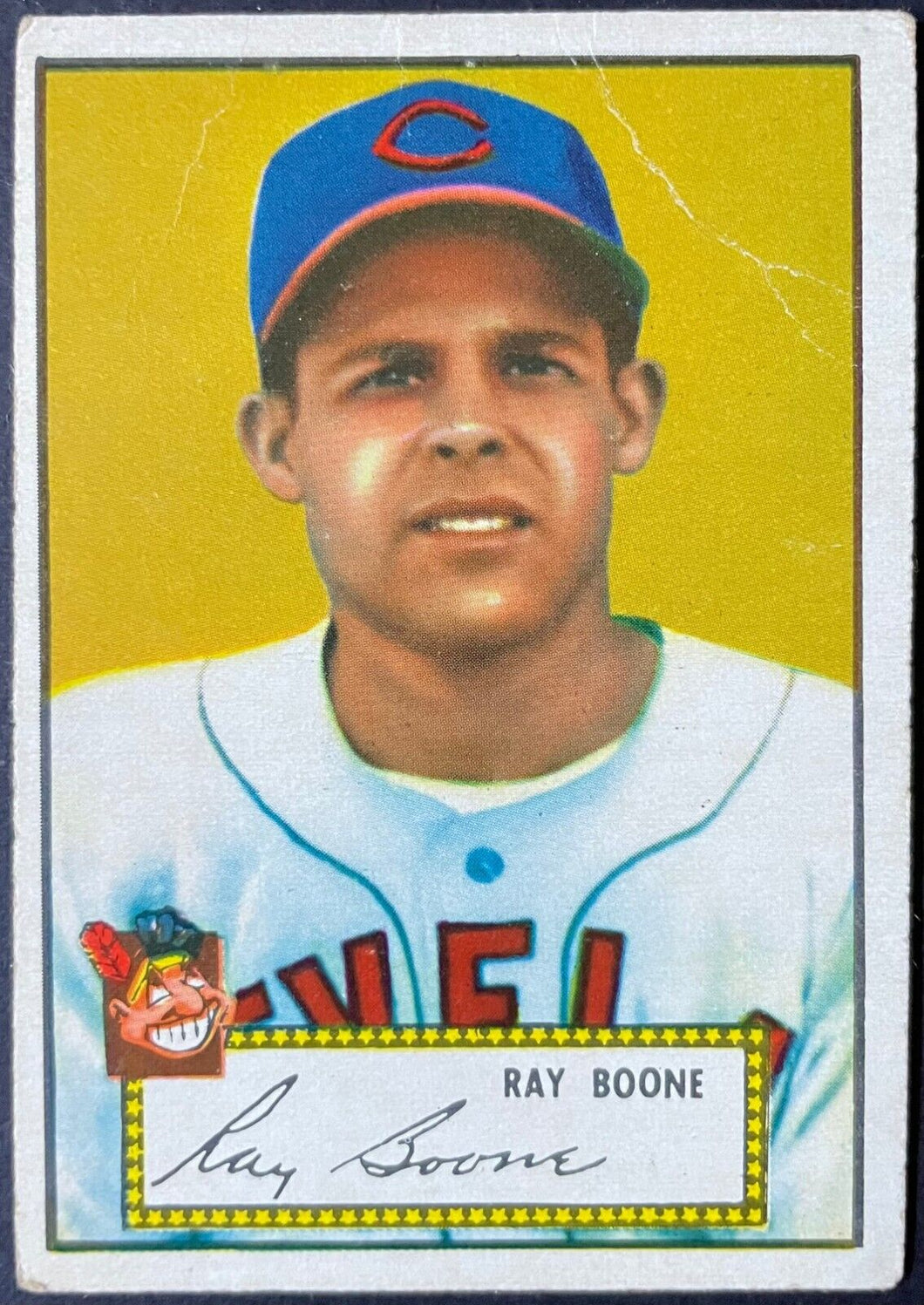 1952 Topps Baseball Ray Boone #55 Chicago Cubs Vintage MLB Card
