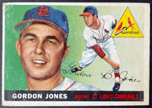 Load image into Gallery viewer, 1955 Topps Baseball #78 Gordon Jones St. Louis Cardinals Vintage MLB Card
