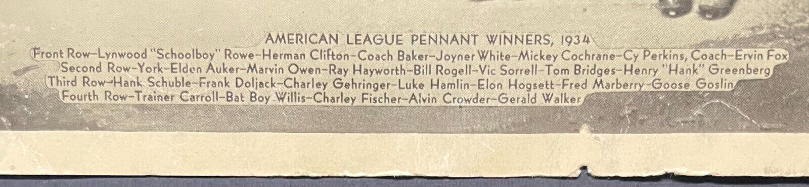 At Auction: 1936 Goudey Premium Charles Gehringer